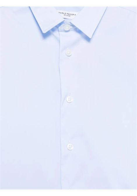 Camicia in popeline PAOLO PECORA KIDS | PP3973AZZURRO